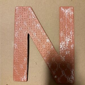 Decorative Pink Letter N